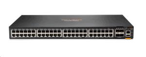 Hewlett-Packard Enterprise Aruba Networking CX 6200F 48G Class-4 PoE 4SFP+ 370W Switch, 48x ports 10/100/1000BASE-T Class 4 PoE Ports