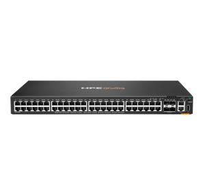 Hewlett-Packard Enterprise Aruba Networking CX 6200F 48G 4SFP+ Switch, 48x ports 10/100/1000BASE-T Ports