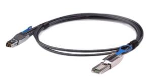 Hewlett-Packard Enterprise HP External 2.0m (6ft) Mini-SAS HD 4x to Mini-SAS HD 4x Cable (716197-B21)