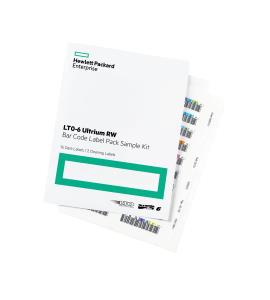 Hewlett-Packard Enterprise HPE LTO-6 Ultrium RW Bar Code Label Pack