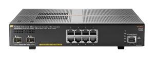 Hewlett-Packard Enterprise Aruba 2930F 8G PoE+ 2SFP+ Switch, (8) RJ-45 autosensing 10/100/1000 PoE+ ports