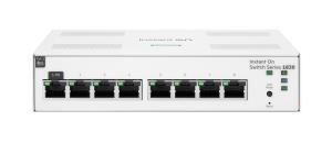 Hewlett-Packard Enterprise Aruba Instant On 1830 8G Switch, 8 RJ-45 10/100/1000 ports
