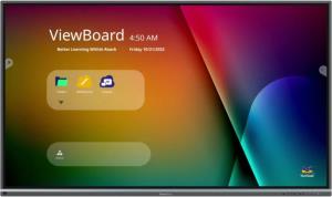 VIEWSONIC Commercial Display - ViewBoard IFP7550-5F - 75in Touch - 3840x2160 (4K UHD) - IPS 8ms Android 11