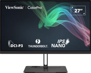 VIEWSONIC Desktop Monitor - VP2776T-4K - 27in - 3840x2160 (4K UHD) - DCI-P3 3-Side borderless Pantone Validate