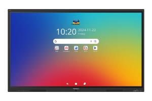 VIEWSONIC Interactive Flat Panel - ViewBoard IFP8641-1-1C - 86in - 3840x2160 (4K UHD) - motion sensor 8-microphone array