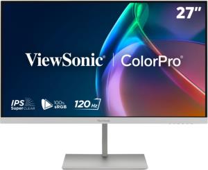 VIEWSONIC Desktop USB-C Monitor - VP2766-2K-W - 27in - 2560x1440 (QHD) - IPS 120Hz