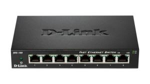 D-LINK Switch Des-108/e 8 Port Fast Ethernet