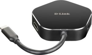 D-LINK Hub Dub-m420 4-in-1 USB-c With Hdmi And Power Delivery