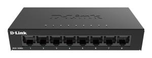 D-LINK Desktop Switch Gigabit Dgs-108glb 8-port 10/100/1000 Unmanaged Metal Housing