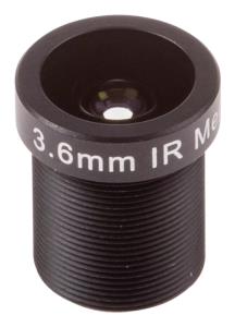 AXIS Lens 3.6mm F1.8 With M12 Thread Rem Ir Cut Filter 10 Pcs