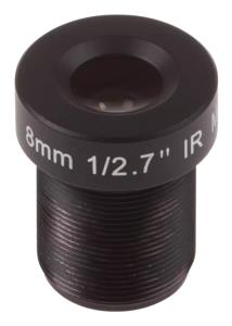 AXIS Lens 8.0mm F1.8 With M12 Thread Rem Ir Cut Filter 10 Pcs