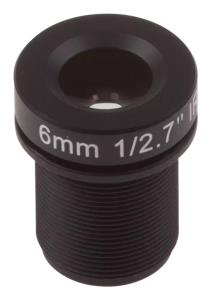 AXIS Lens 6.0mm F1.9 With M12 Thread Rem Ir Cut Filter 10 Pcs