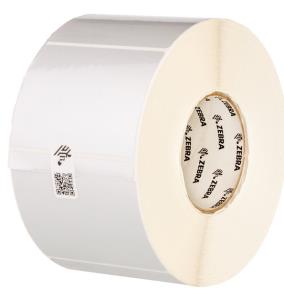 ZEBRA Z-ultimate 3000t 51 X 25mm Silver 5180 Label / Roll C-76mm Box Of 10