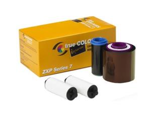 ZEBRA Ribbon True Colours Ymckok For Zxp Series 7 250 Image