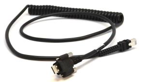 ZEBRA Cable Shield USB Ser A Lock Connector Vc70 12in Coiled