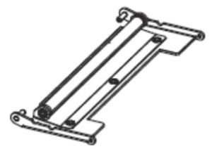 ZEBRA Kit Peel Bracket Assy Ze500-6 Rh & Lh