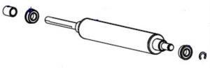ZEBRA Kit Platen Roller For Zt510
