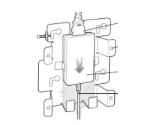 ZEBRA Wall Mount Bracket Cc5000-10 Mk3xxx