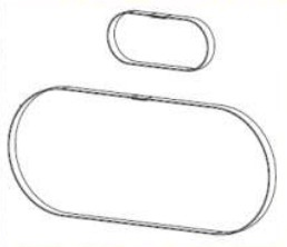 ZEBRA Kit Media Drive Belts Extended For Ze500 Series