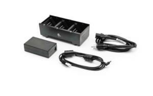 ZEBRA Battery Charger 3-slot For Zq600 / Zq500 / Qln Series With Uk Power Chord