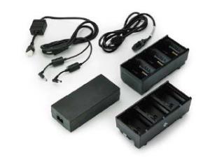 ZEBRA Dual Battery Charger - 3 Slot - With Power Supply For Zq600 / Zq50