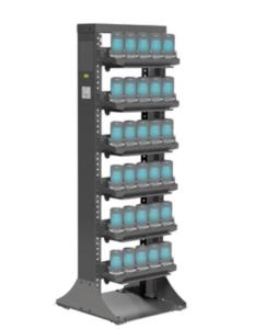 ZEBRA Cs-rac-30-e-00 Industrial Shelving / Rack Single Sided 30 Position Open Excluding Power Protection Unit