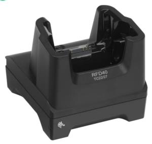 ZEBRA Rfd40 1 Device Slot / 0 Toaster Slots Communication Cradle With Support For Tc22 / 27 Hc20 / 50