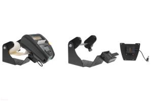 ZEBRA Printer Mount With Media Roller And Quick Release Power Dock For Zq630/qln420