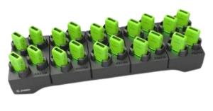 ZEBRA Rs2100 2-slot Scanner Charger Allows Charging Of 2 Rs2100 Wearable Scanners. Requires Ac Power