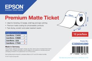 EPSON Premium Matte Ticket Roll 102mm X 50m