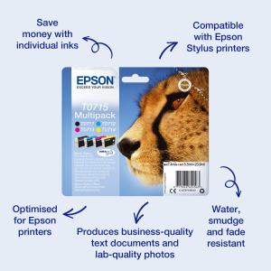 EPSON Ink Cartridge - T0712 - 5.5ml - Cyan