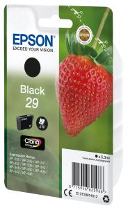 EPSON Ink Cartridge - 29 Strawberry - 5.3ml - Black