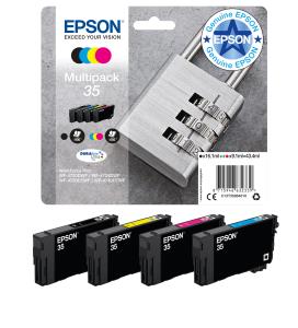 EPSON Ink Cartridge - 35 Padlock - Multipack - C/m/y/k