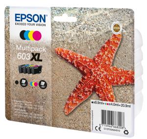 EPSON Ink Cartridge - 603xl - 8.9ml Black - 4.0ml Cyan / Magenta / Yellow