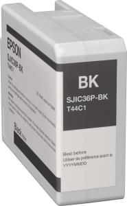 EPSON Ink Cartridge - Sjic36p-k - 80ml - Black