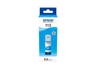 EPSON Ink Bottle - 113 Ecotank - 70ml - Cyan