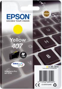 EPSON Ink Cartridge - 407 - 20.3ml - Yellow