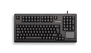 CHERRY Corded Compact G80-11900 - Keyboard with Touchpad - USB - Black - Qwerty UK