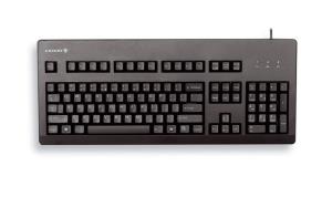 CHERRY Keyboard G80-3000 Wired Professional With Gold Crosspoint Contacts Ps2 Or USB Black