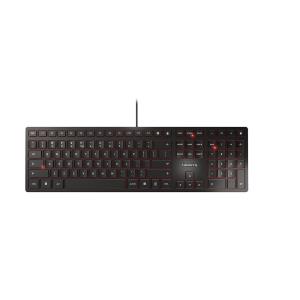 CHERRY Corded KC 6000 SLIM Keyboard - USB - Black - Qwerty US/Int'l