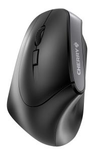 CHERRY Wireless Mouse Optical CHERRY MW 4500 LEFT - Ergonomic 6 Button Wheel - Black