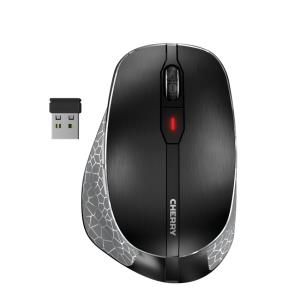CHERRY Wireless Mouse CHERRY MW 8C ERGO - 6 Button Wheel - Wireless/ Bluetooth - Black