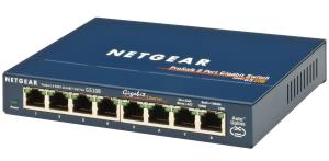 NETGEAR Switch Prosafe 8-port Gigabit Ethernet Desktop 10/100/1000 Mbps