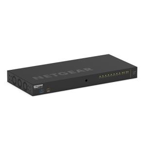 NETGEAR GSM4212PX - M4250-10G2XF-PoE+ AV Line Managed Switch 2x1G 2xSFP+ and 8x1G PoE+ 240W