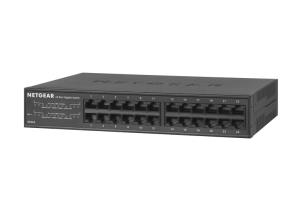 NETGEAR Unmanaged Essentials Switch GS324v2 - 24-Port GbE
