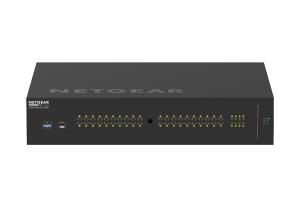 NETGEAR GSM4248UX - M4250-40G8XF-PoE++ AV Line Managed Switch 40x1G PoE++ 2880W and 8xSFP+