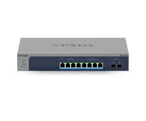 NETGEAR MS510TXUP Smart Switch 8-Port Multi-Gigabit/10G Ethernet Ultra60 PoE++ with 2 SFP+ Ports