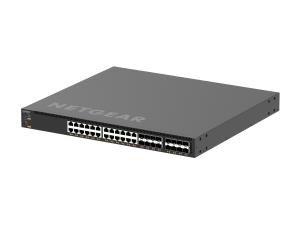 NETGEAR M4350-24X8F8V (XSM4340V) Managed Switch 24x10G/Multi-Gig PoE++ (290W base, up to 1,770W), 8xSFP+ and 8xSFP28 25G