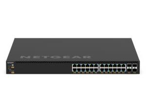 NETGEAR GSM4328 - M4350-24G4XF Fully Managed Switch with 24x1G PoE+ (648W Base, up to 720W) and 4xSFP+