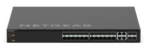 NETGEAR Managed Switch M4350-24F4X (MSM4328F) 28 Port - 24x1G/2.5G SFP and 4x10G Combo Copper / SFP+